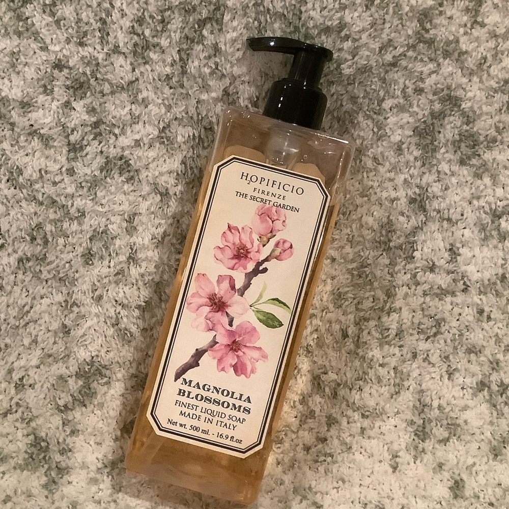 Hopificio Firenze The Secret Garden Scented Magnolia Blossoms Hand Soap NWT - Picture 13 of 16